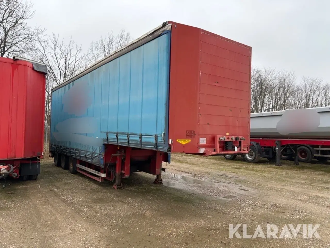 Billede 6 - Maskinetrailer Broshuis 31n5-c