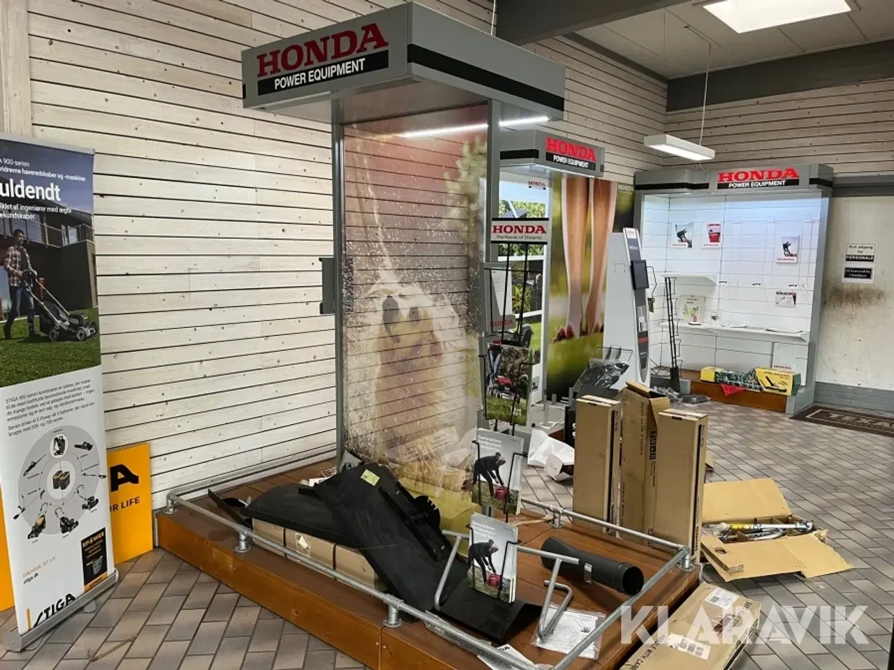 Billede 1 - Display/udstilling reol 4 display