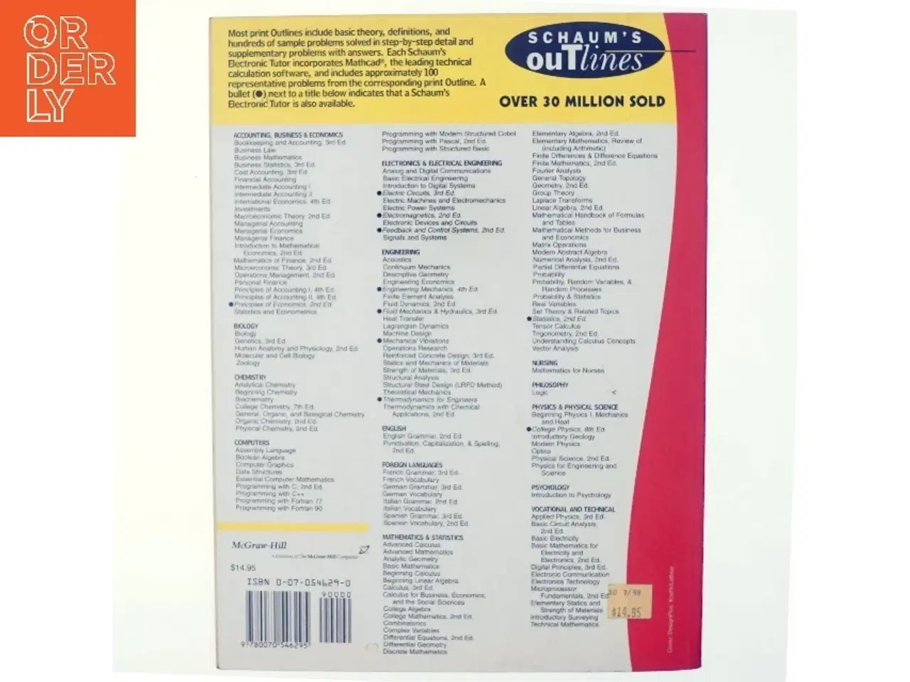 Billede 3 - Schaum's Outline of Principles of Economics af Dominick Salvatore, Eugene A. Diulio (Bog)