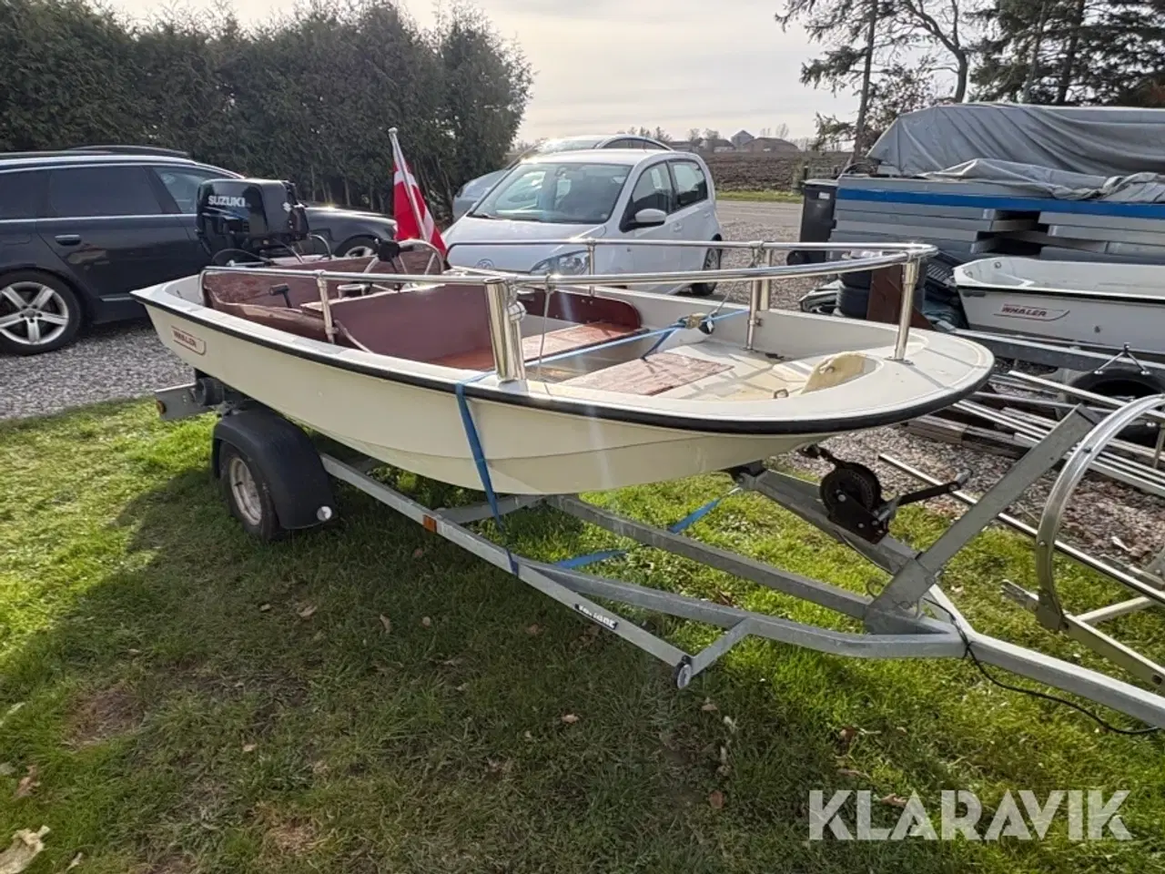 Billede 8 - Motorbåd Boston Whaler 11 fod med ophalervogn Boston Whaler