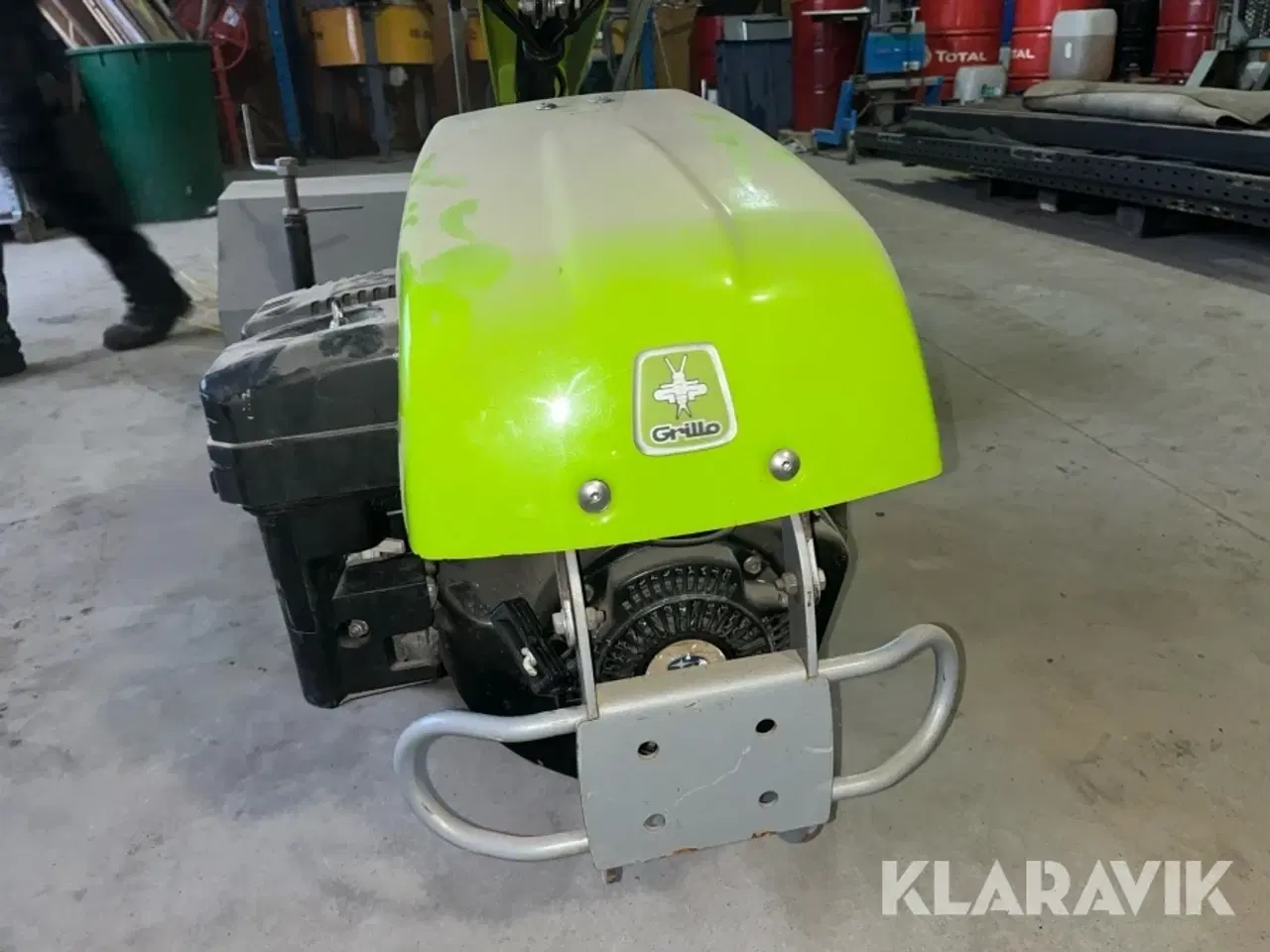 Billede 12 - Redskabsbærer med kost Grillo 8EQ2U