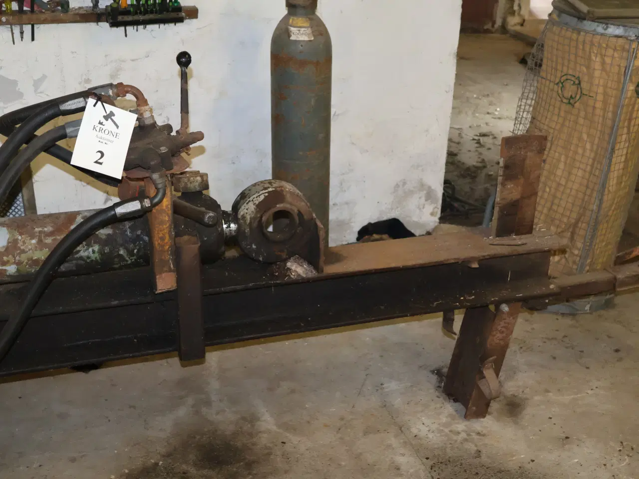 Billede 2 - Stor brændekløver, max brænde L 50cm, 380v
