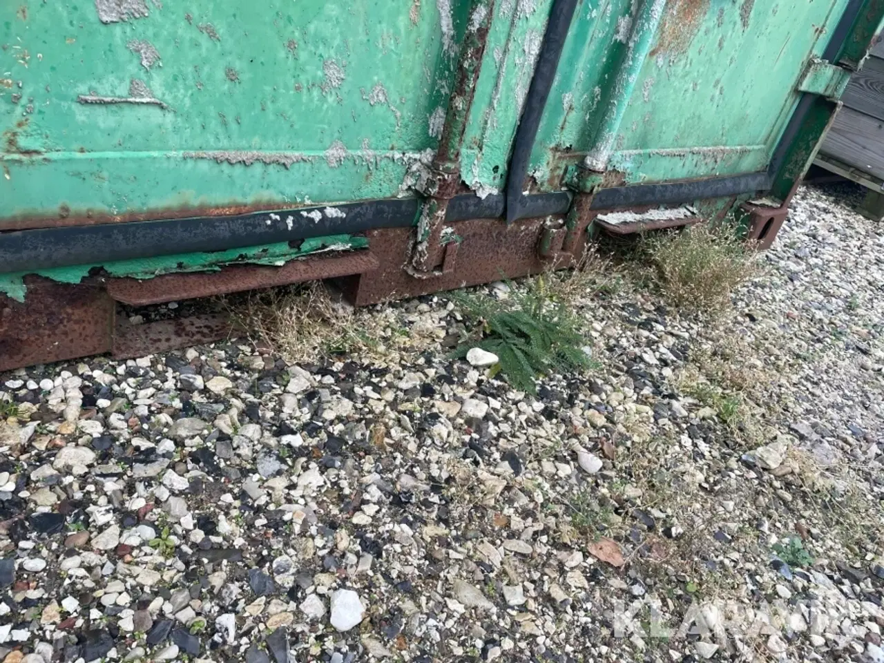 Billede 11 - Container med fyranlæg 6 fod