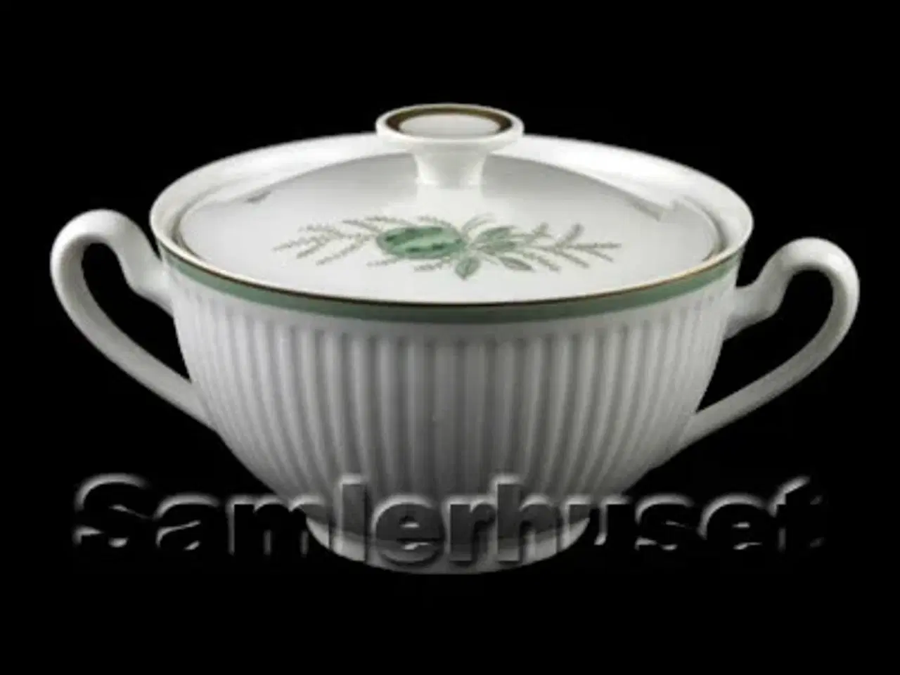 Billede 1 - Grøn Melodi Sukkerskål