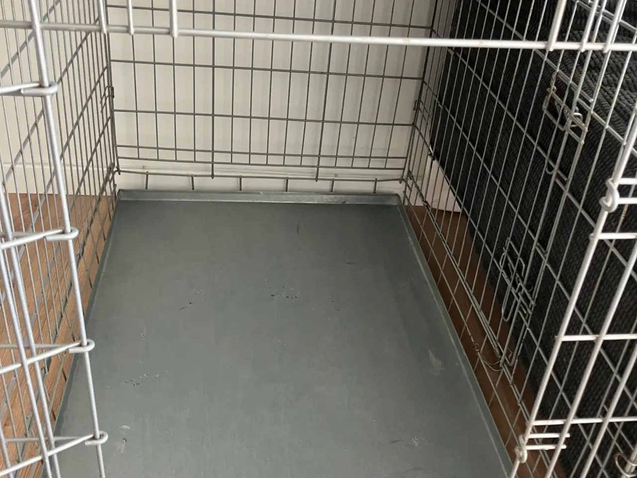Billede 2 - Galvaniseret transportbur 91x69x61 m 2 hundetæpper