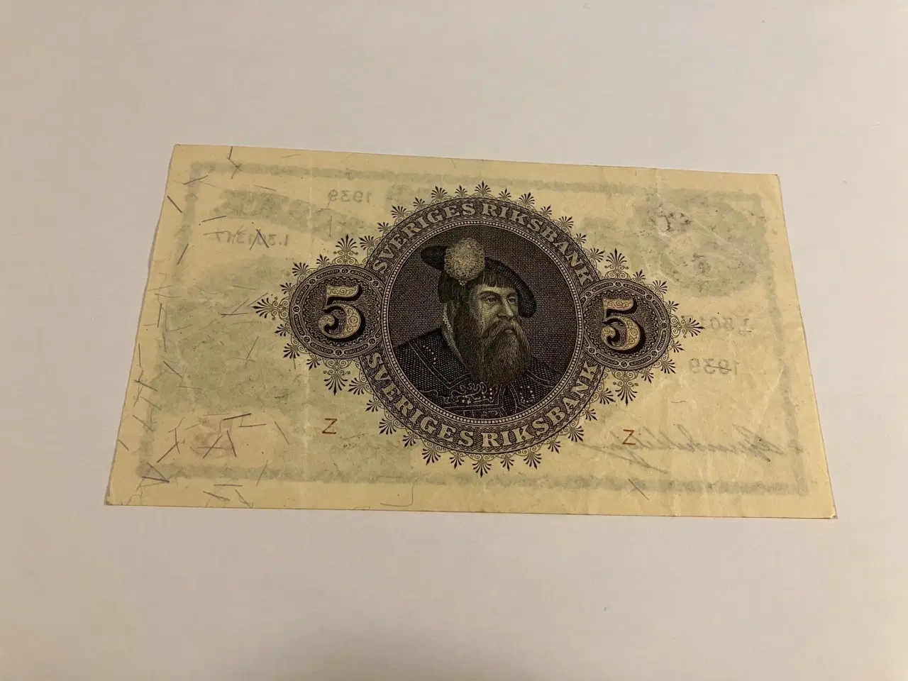 Billede 2 - 5 Kronor 1939 Sweden