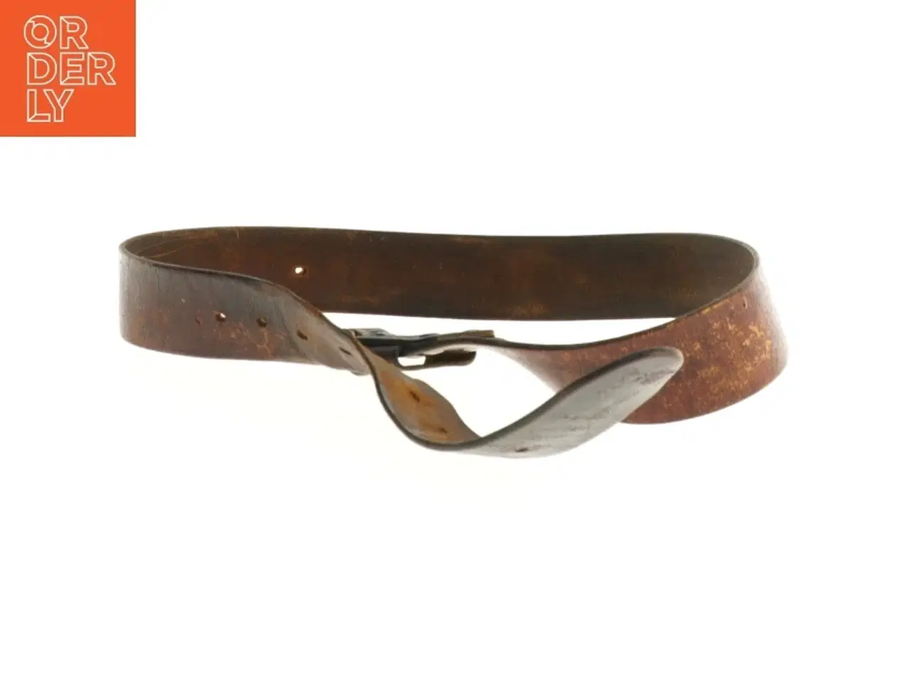 Billede 4 - Læderbælte (str. 109 x 4 cm)