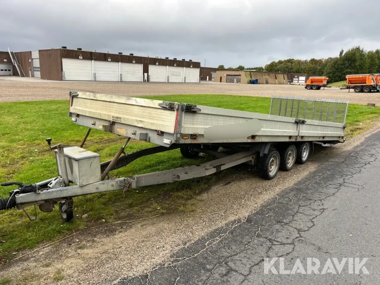 Billede 4 - Maskintrailer VA 3 akslet 3500 kg