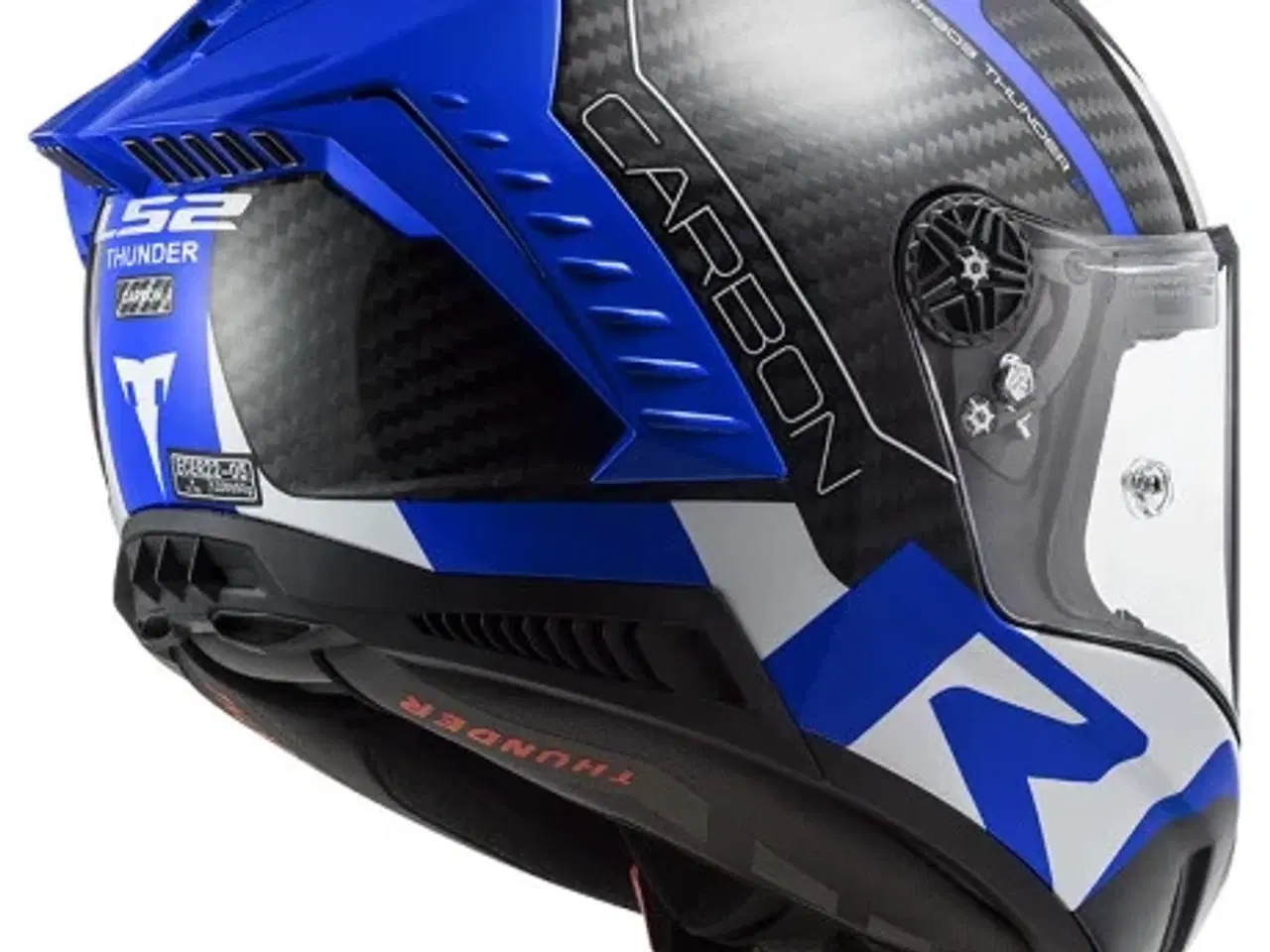 Billede 2 - LS2 Thunder Carbon Racing Blue - FØR 4.199