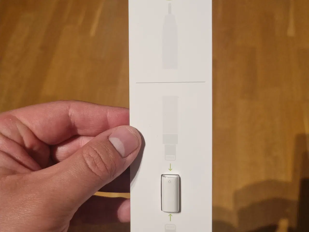 Billede 4 - Apple Pencil med lightning stick og USB C adapter 