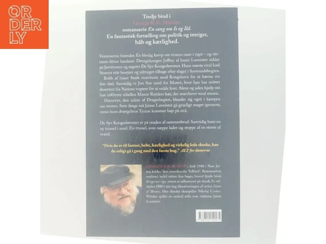 Billede 3 - Game of Thrones på dansk: En storm af sværd af George R. R. Martin (Bog)