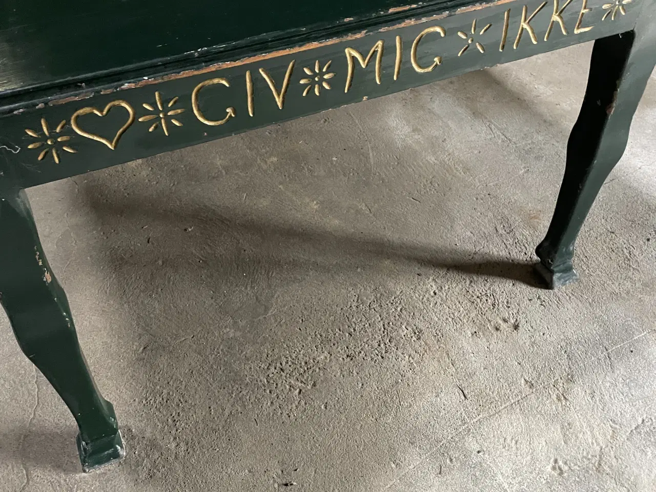 Billede 1 - Antikt Bord og stole