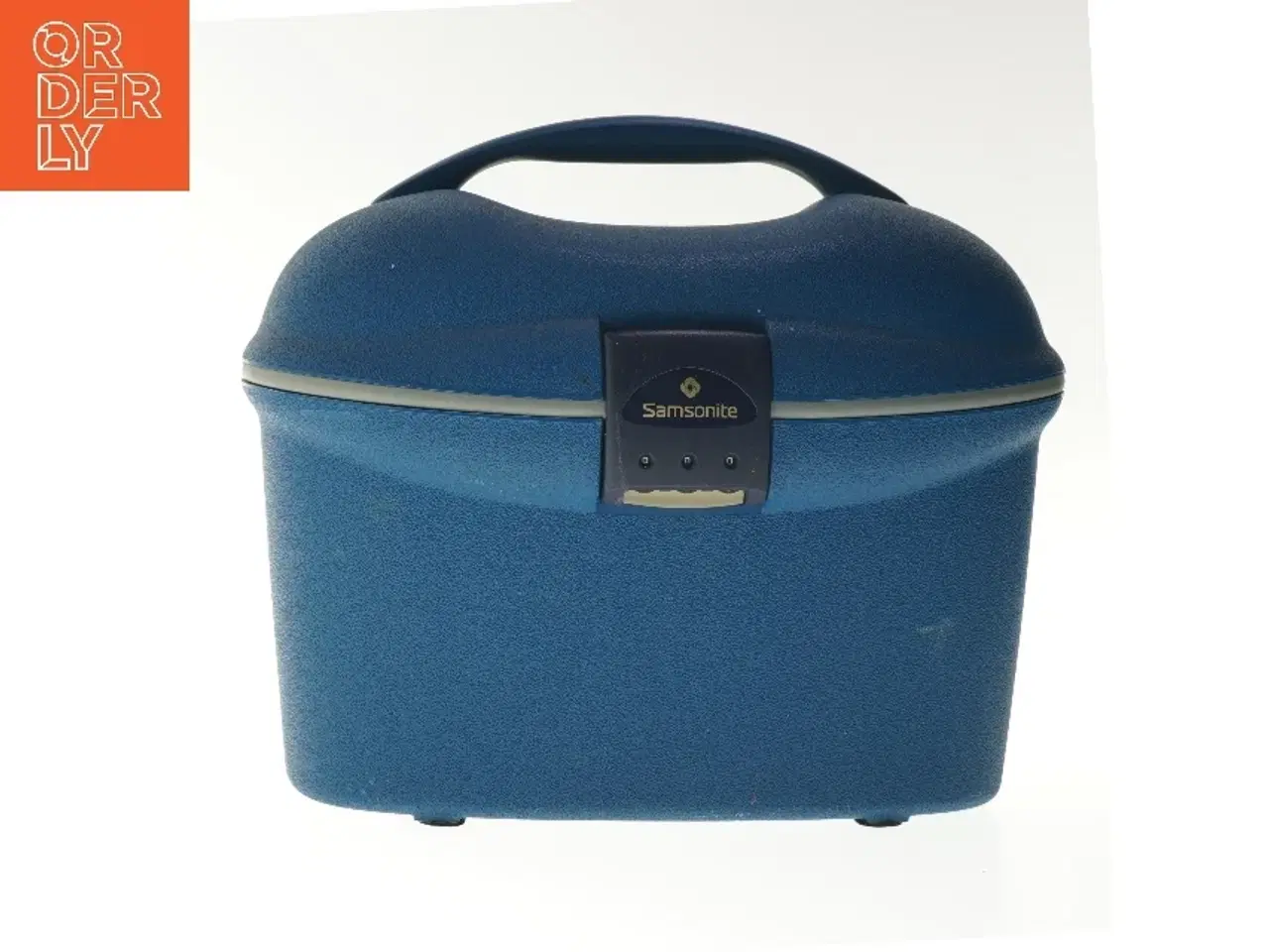 Billede 1 - Blå Samsonite rejsetaske  (str. 32x18x30 cm)