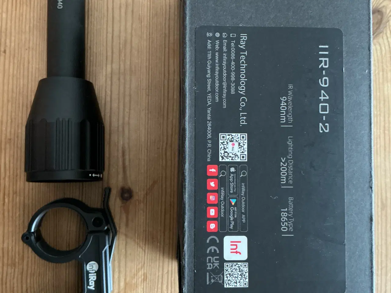 Billede 1 - IR Lygte til natkikkert 