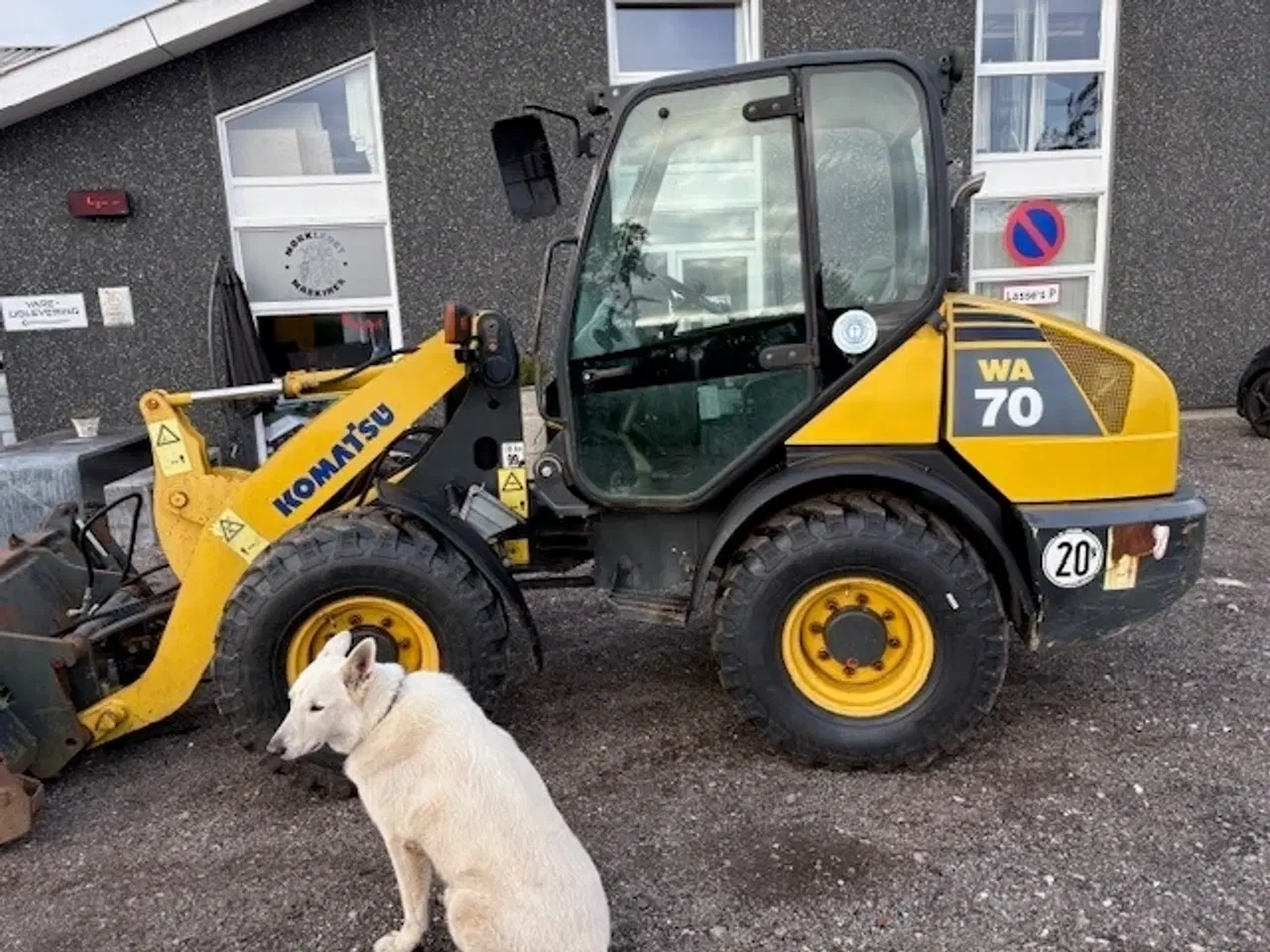 Billede 2 - Komatsu WA 70 NYE DÆK, 3IEN SKOVL, HYDRAULISK SKIFT