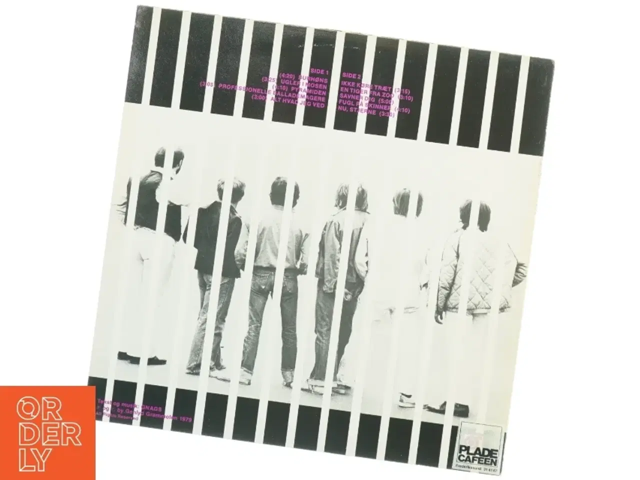 Billede 3 - Gnags - Burhøns LP vinylplade (str. 31 x 31 cm)