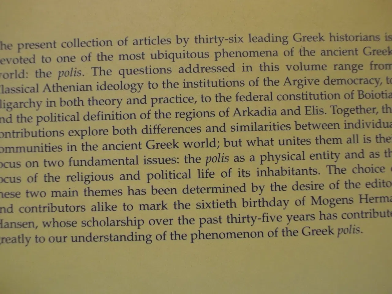 Billede 5 - polis and politics - studies in ancient greek hist