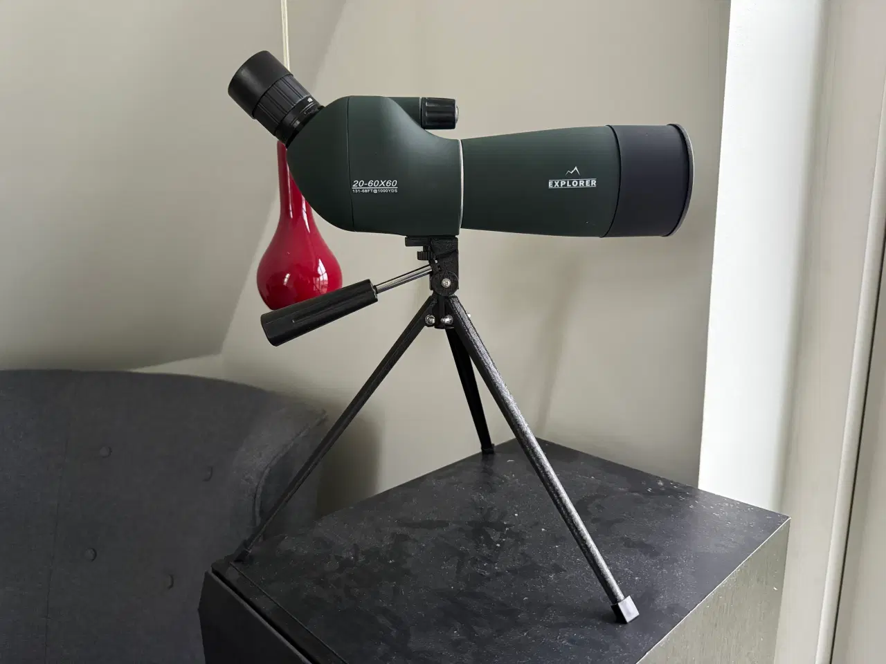 Billede 1 - UDSIGTSKIKKERT MED TRIPOD FRA EXP Kikkert 20-60X60