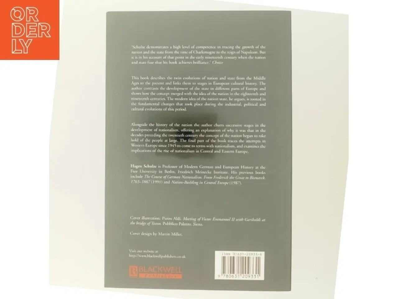 Billede 3 - States, nations and nationalism : from the Middle Ages to the present af Hagen Schulze (Bog)