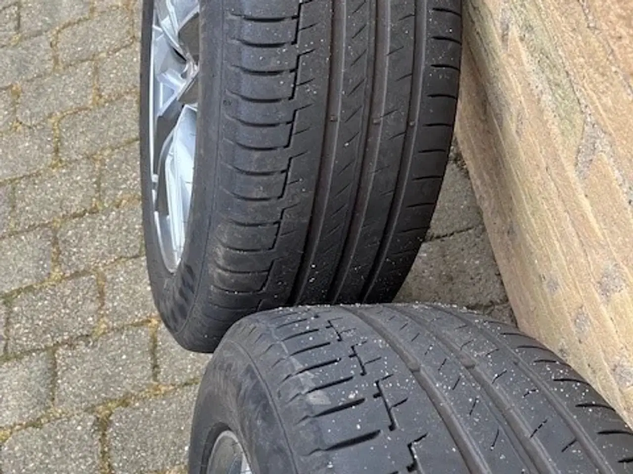 Billede 4 - GMP Atom alufælge med Continental PremiumContact 6