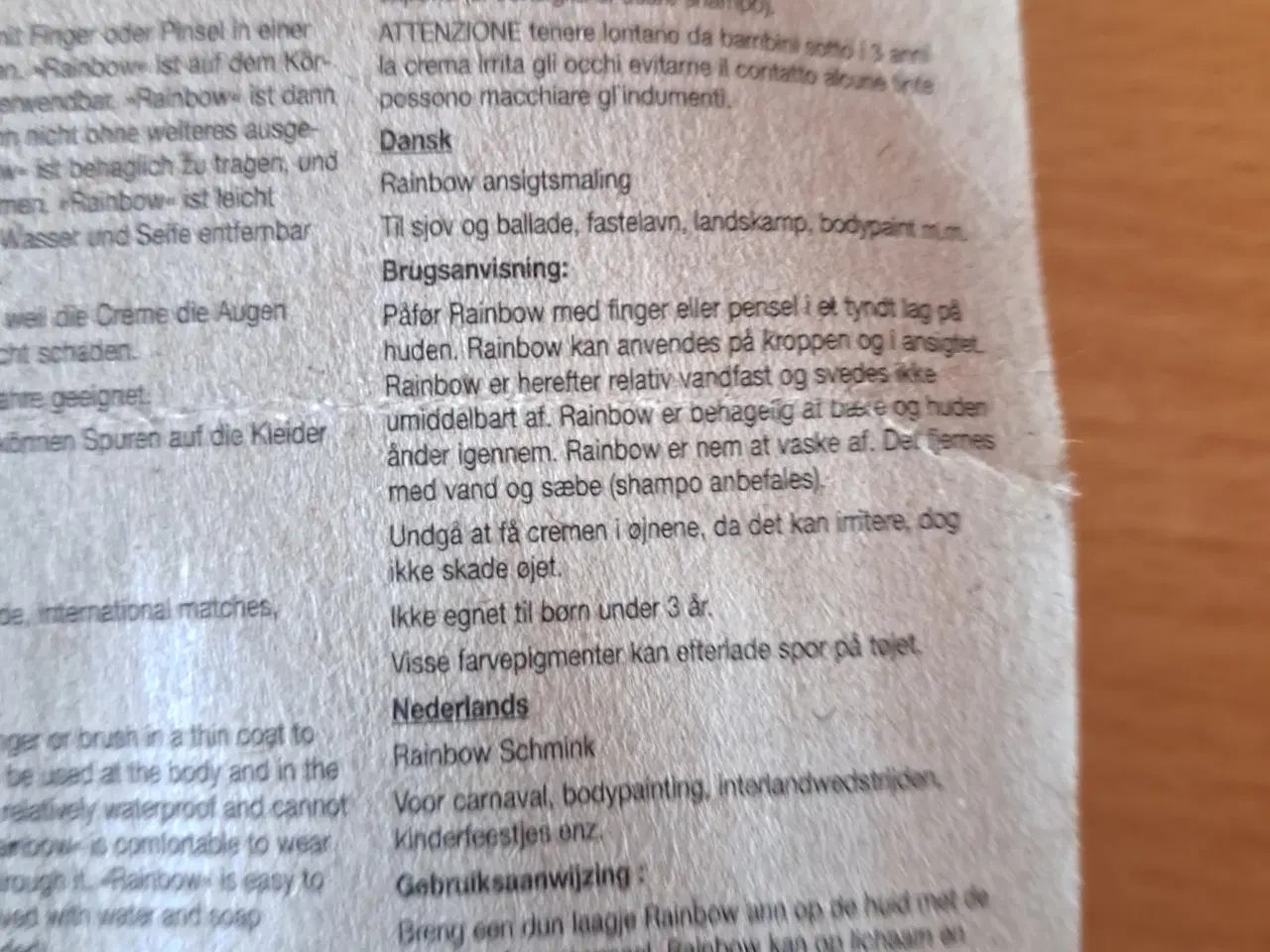 Billede 2 - Ansigts maling