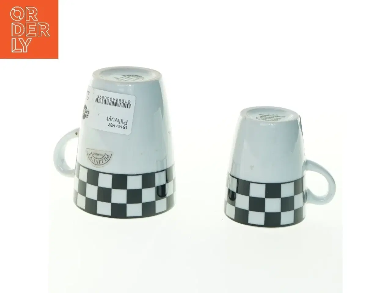 Billede 6 - Pillivuyt Porcelæn, Tjekkeret Mønster fra Pillivuyt (str. Ø 20 cm)