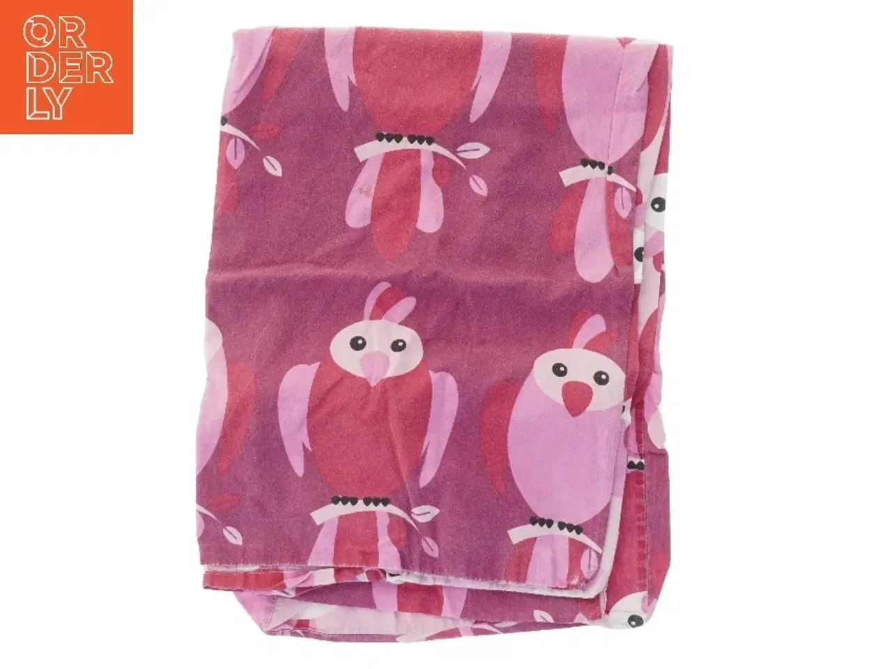 Billede 1 - Børnesengetøj med fugleprint (str. 90x60 cm)