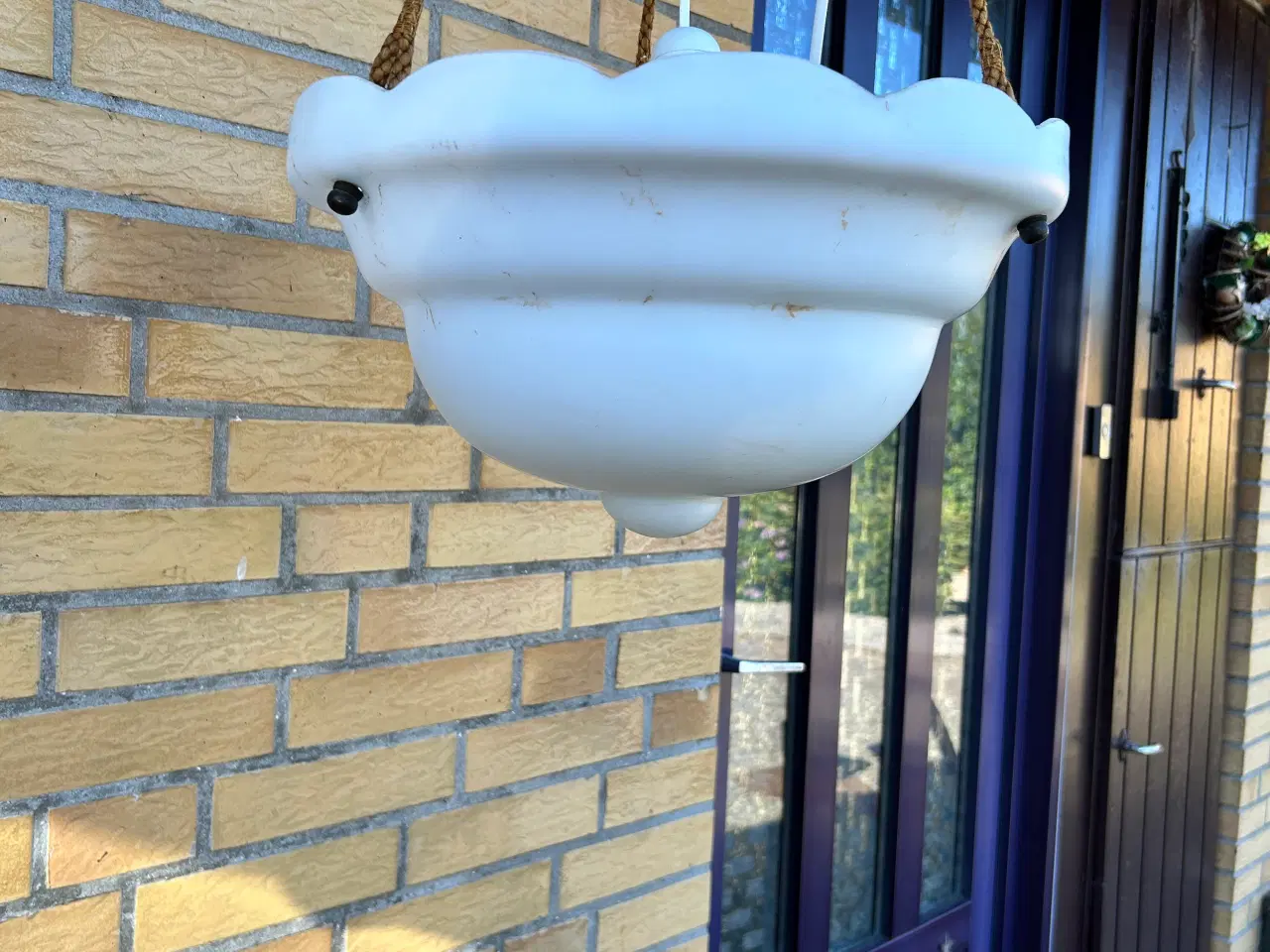 Billede 4 - Antik loftlampe 