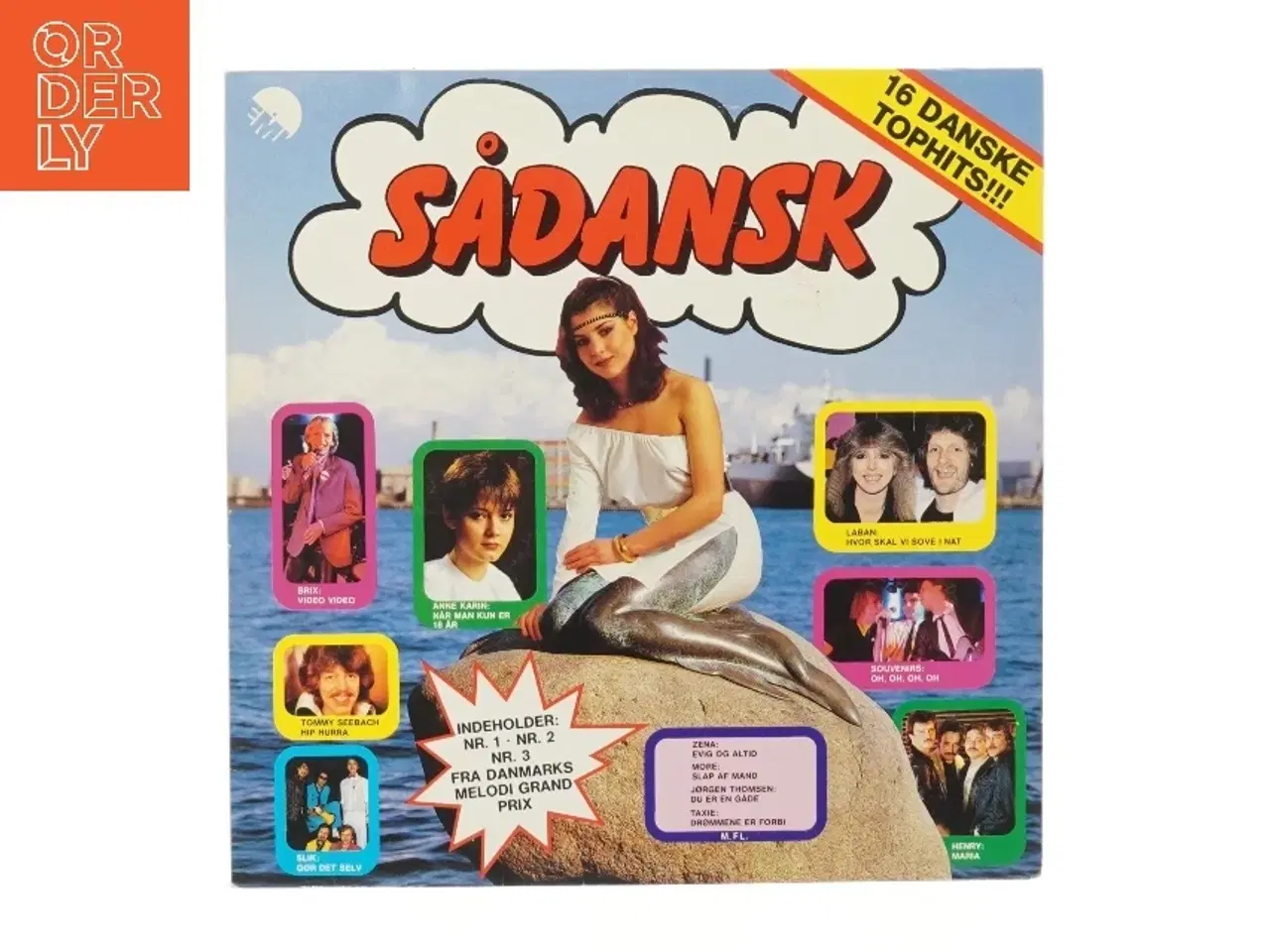 Billede 1 - Så dansk LP fra EMI