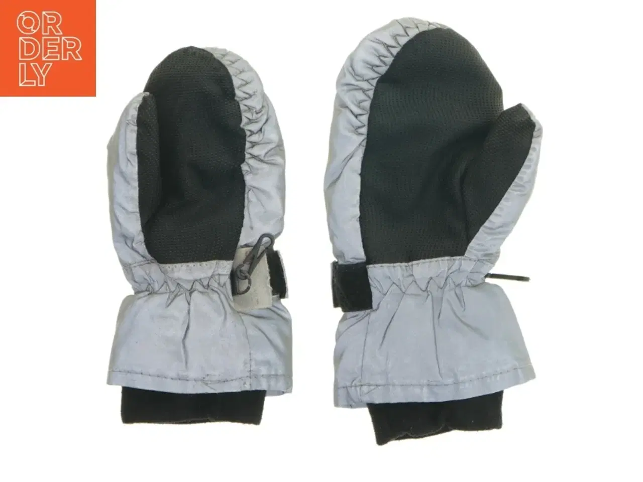 Billede 2 - Grå refleks børnevanter (str. 20 cm)