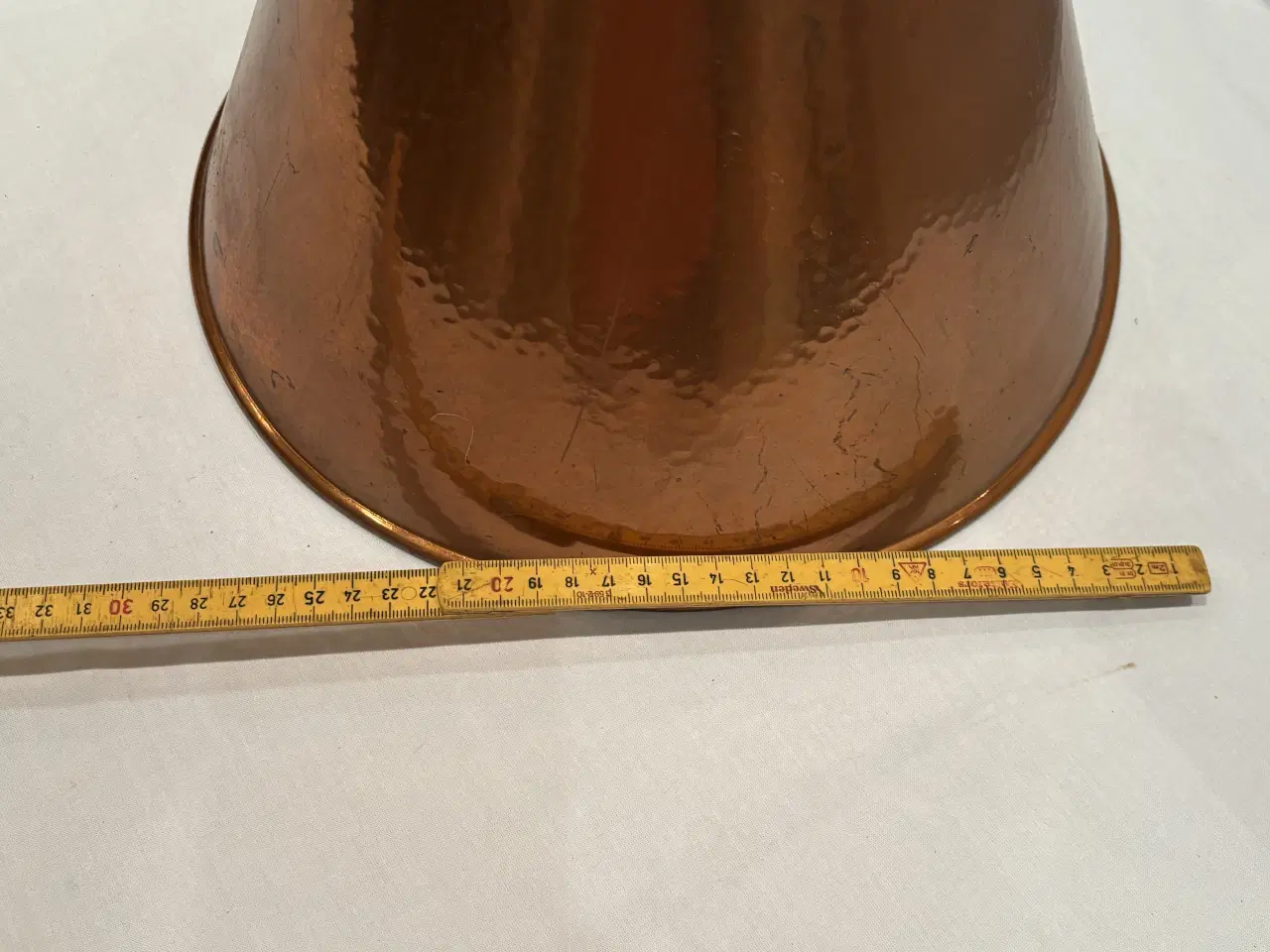 Billede 2 - Retro kobberlampe 