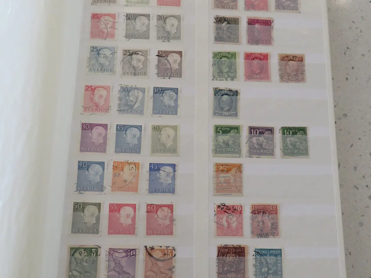 Billede 1 - Sverige, 303 forskellige frimærker