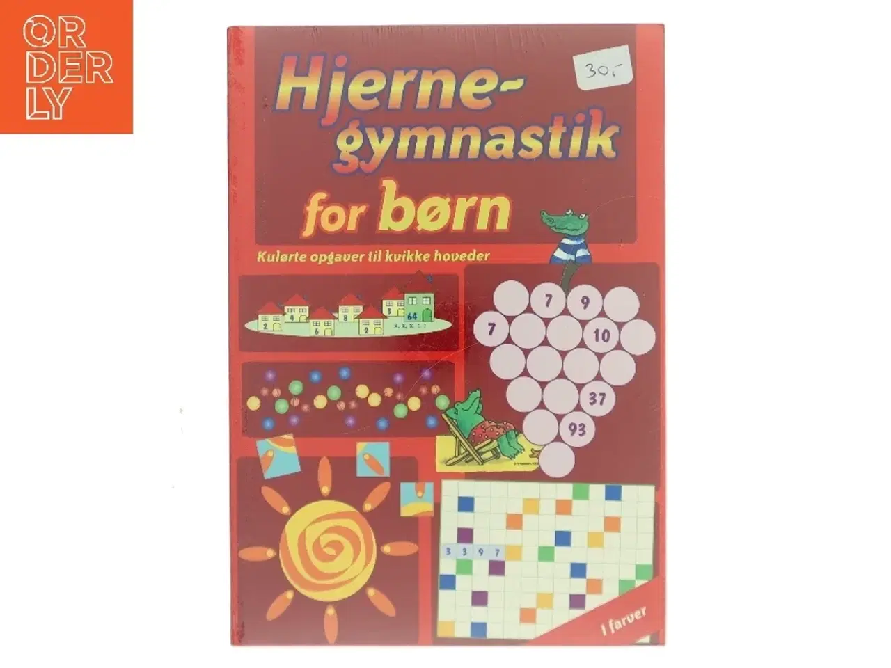 Billede 1 - Stor opgavebog med sjov hjernegymnastik for børn af Allène Gohlhofter (Bog)