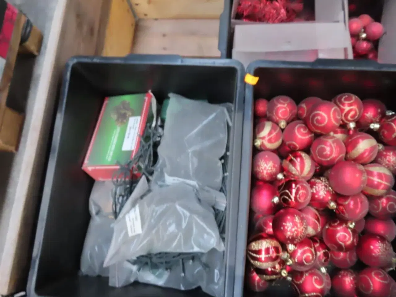 Billede 5 - 2 paller med julepynt