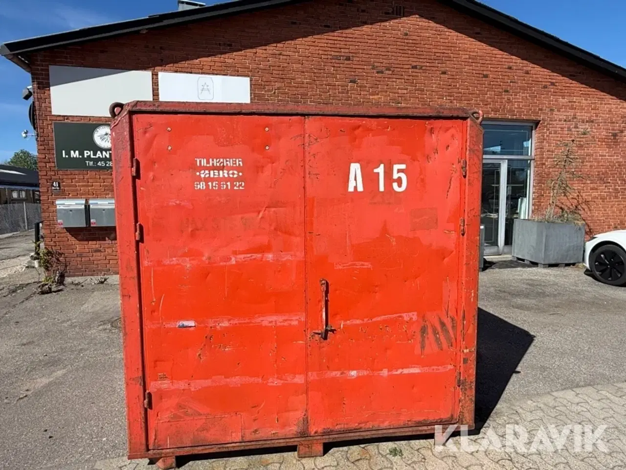 Billede 2 - Lukket container 1 styk