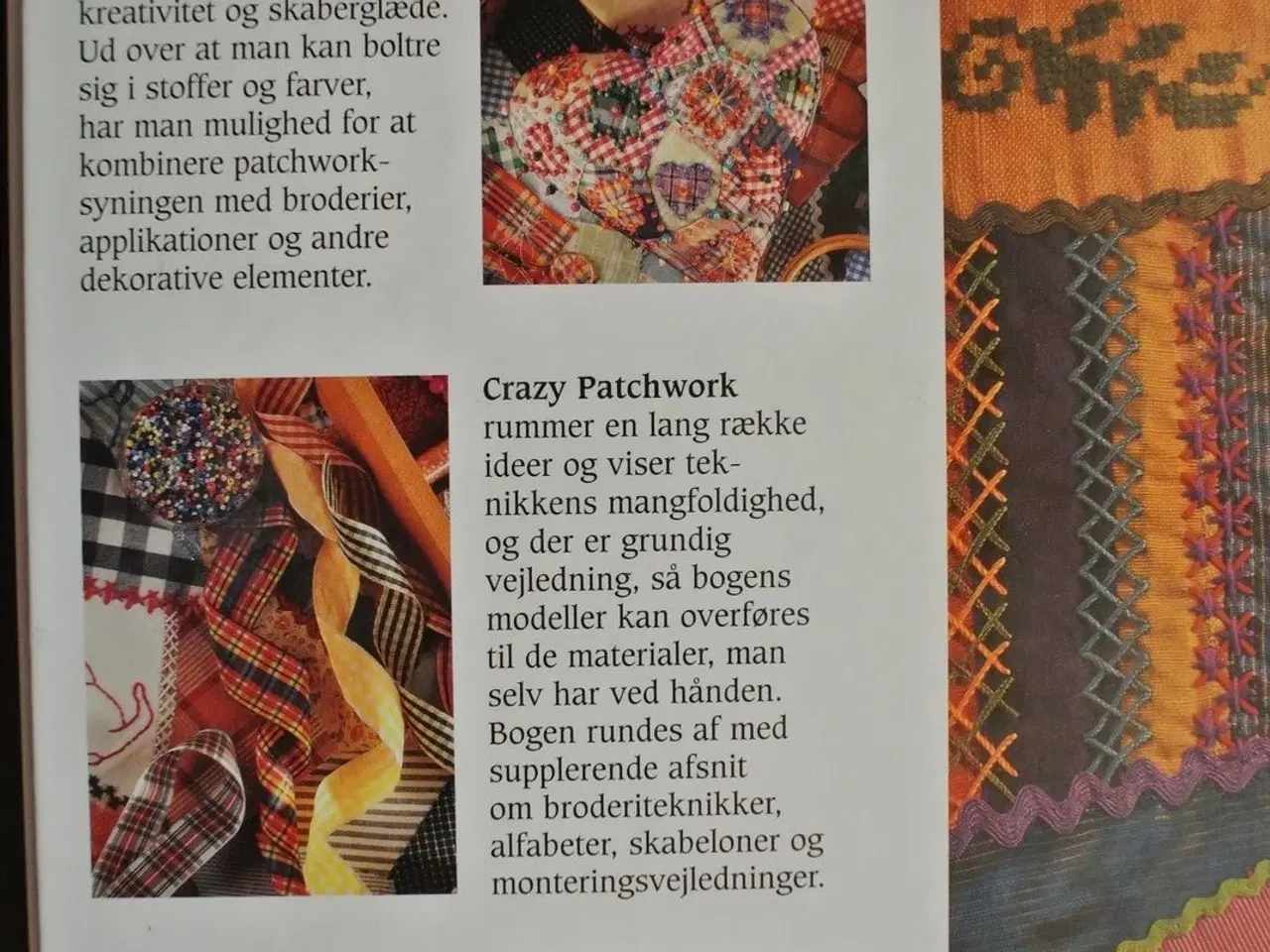 Billede 3 - crazy patchwork - en sjov teknik med et væld af mu