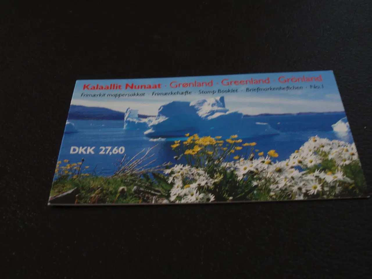 Billede 1 - Grønland frimærkehæfte nr. 1.   Afa 900-