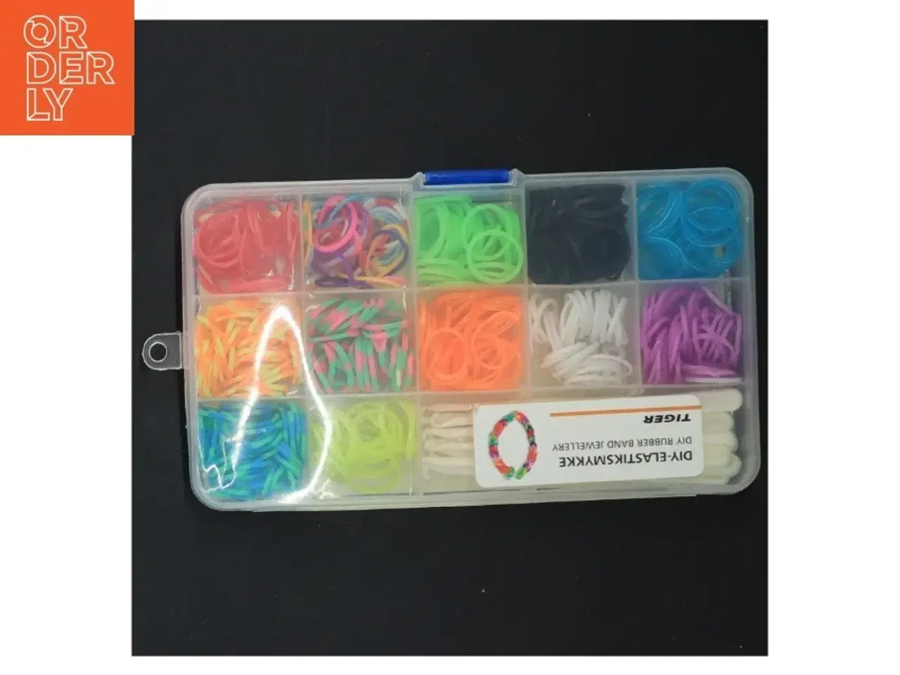 Billede 4 - Kæmpe DIY sæt med alt til elastiksmykker