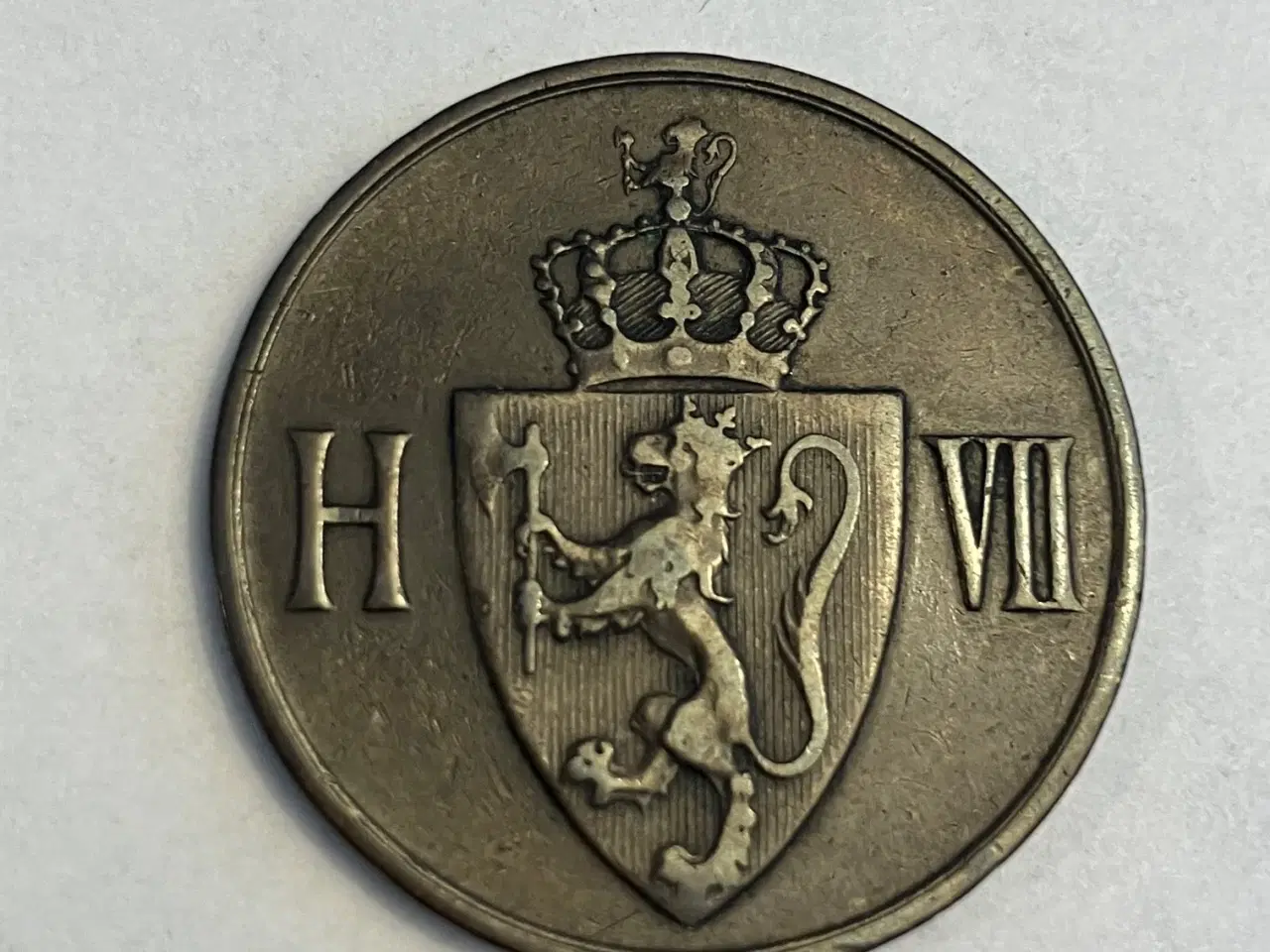 Billede 2 - 5 Øre 1907 Norge