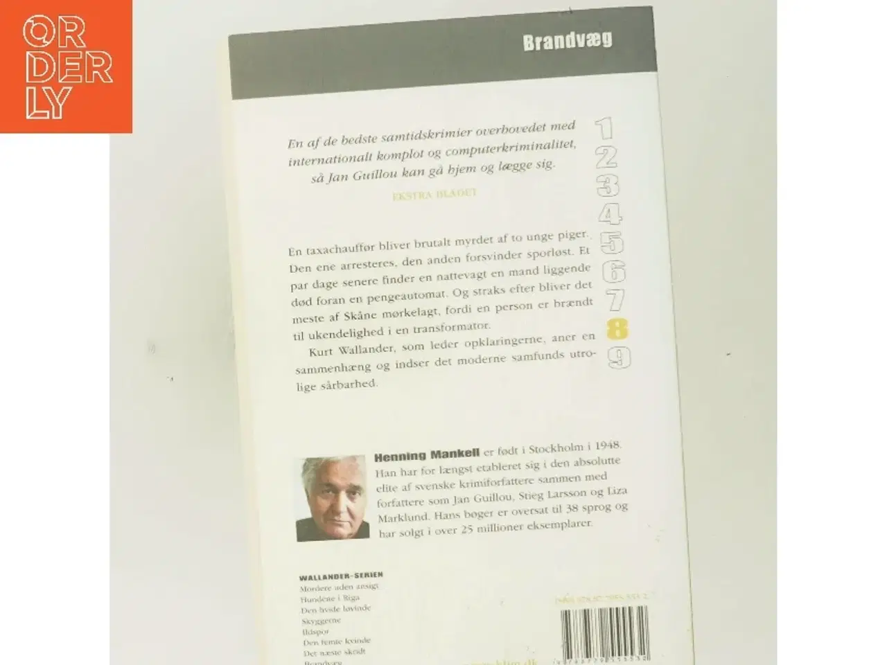 Billede 3 - Brandvæg af Henning Mankell (Bog)