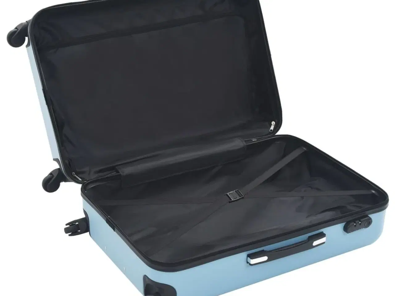 Billede 6 - Kuffert sæt i 3 dele hardcase ABS blå