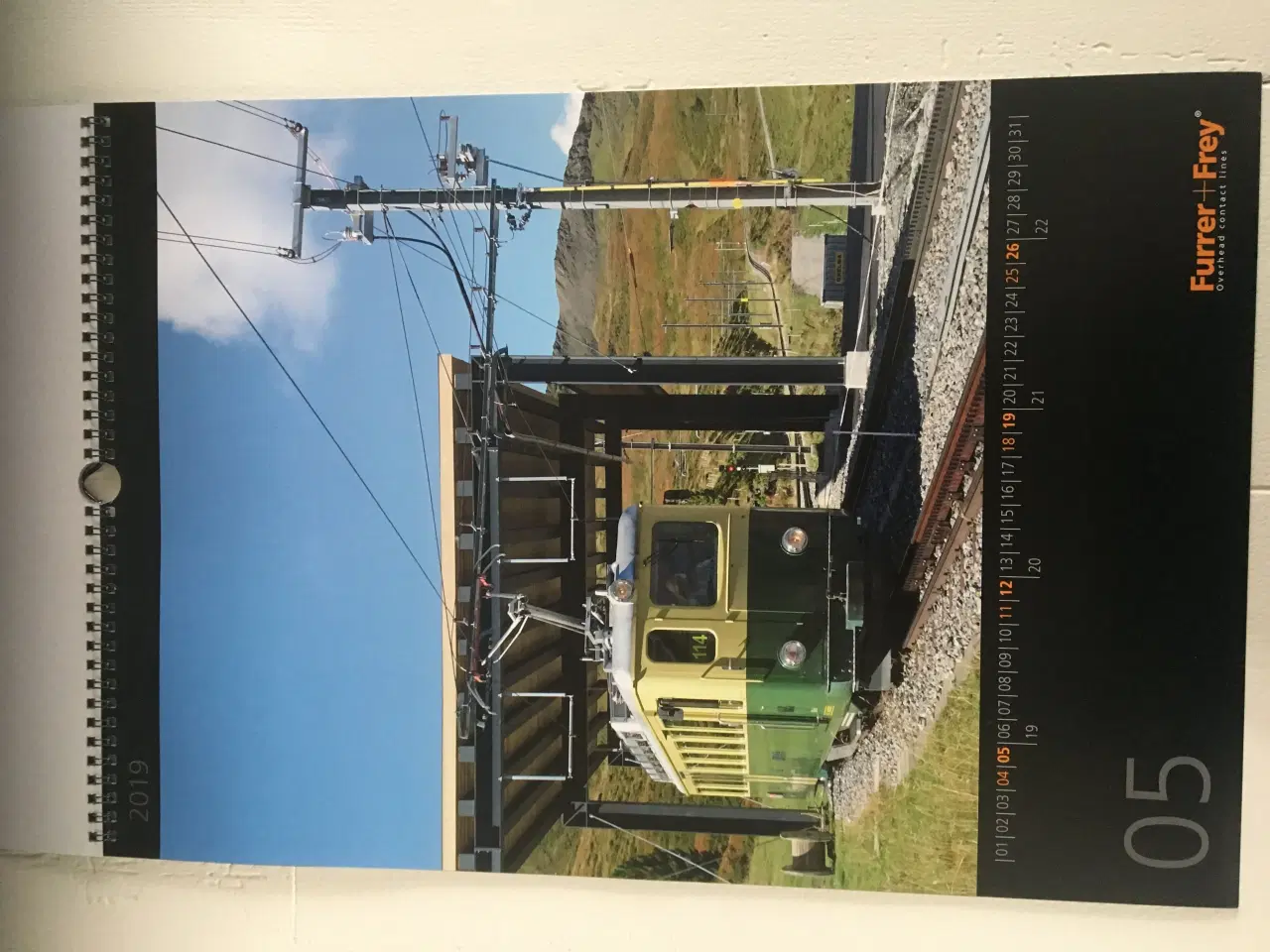Billede 5 - 5 jernbane kalender med flotte billeder