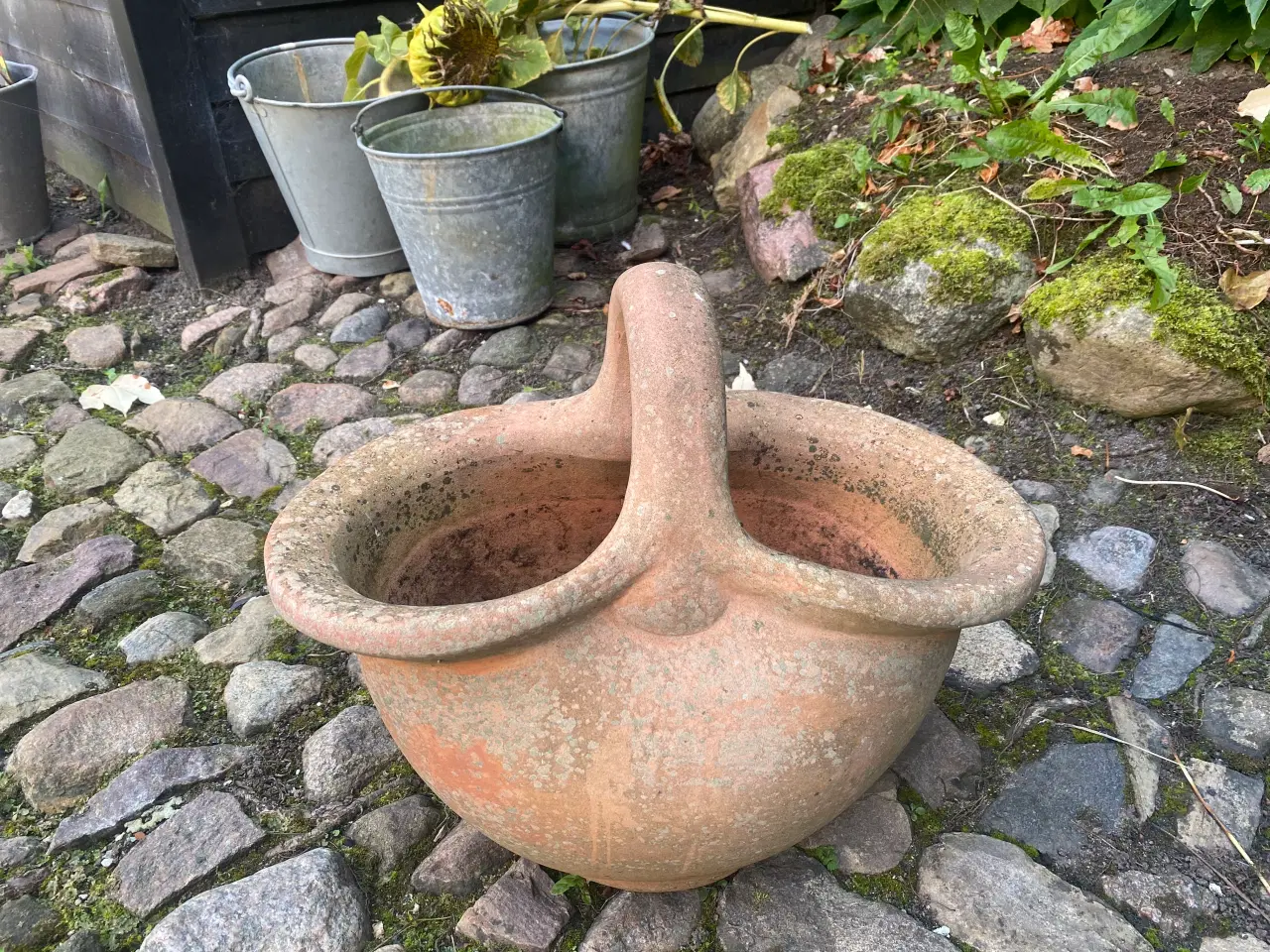 Billede 4 - Terrakotta krukker med hank