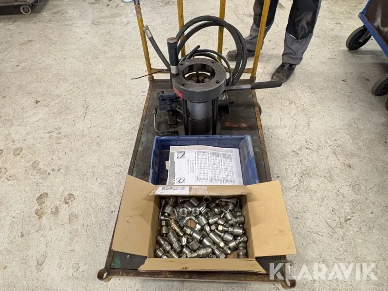 Billede 5 - Hydraulisk slangepresser Gates Hydraulics Ltd. K2503 Crimper