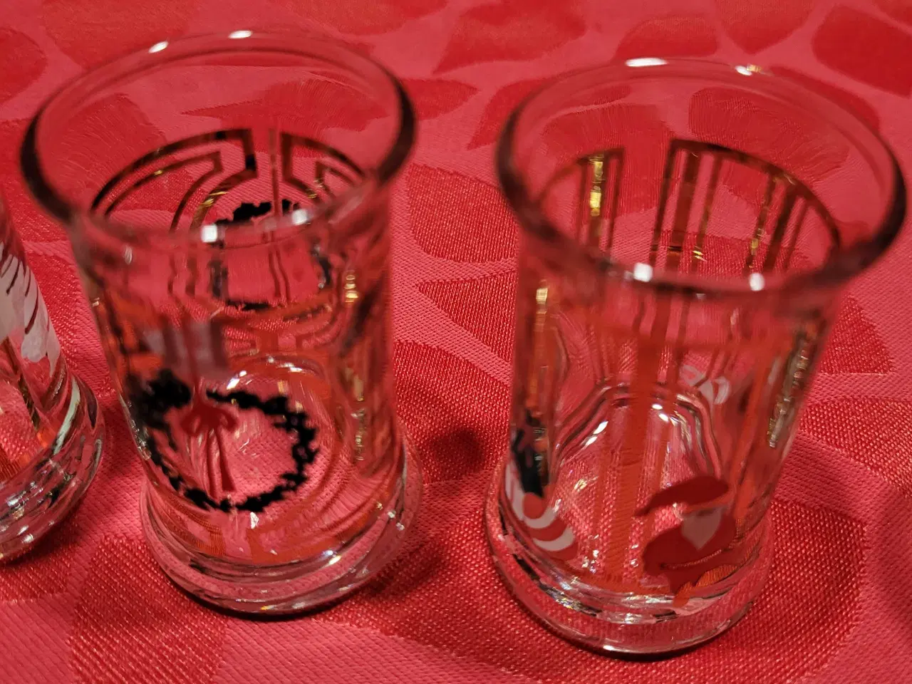 Billede 7 - Holmegaard  vinkarafker/ med lys i  og glas 