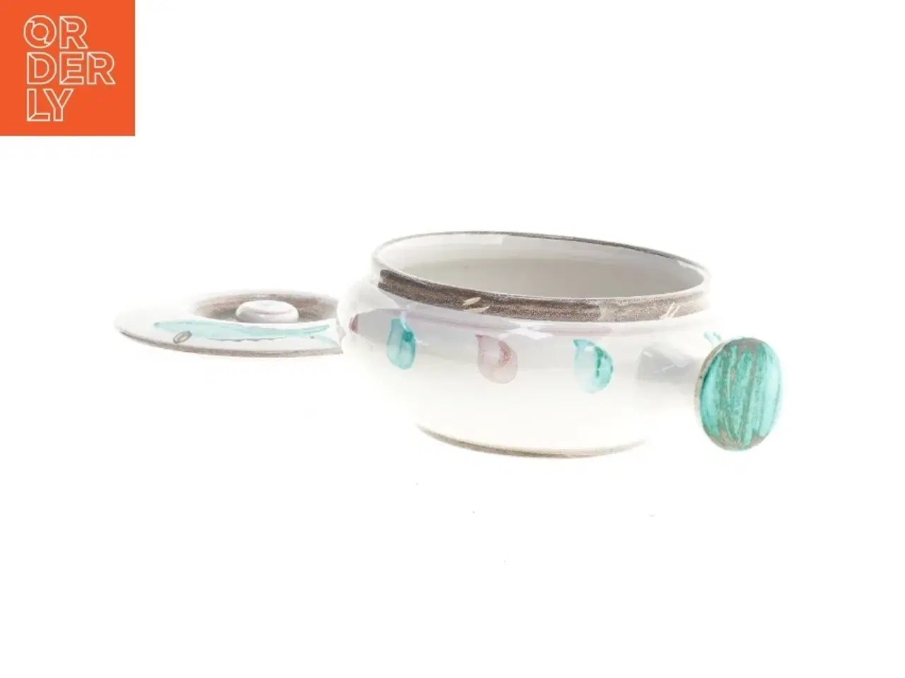 Billede 3 - Hedebo keramik skål/fad (str. Ø 16 cm)