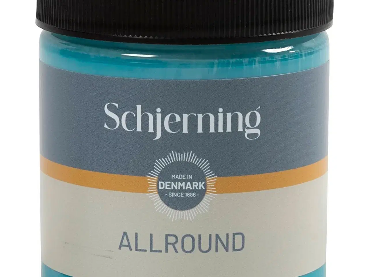 Billede 1 - Blå Udendørsmaling 250ml - Silkemat Dækkeevne