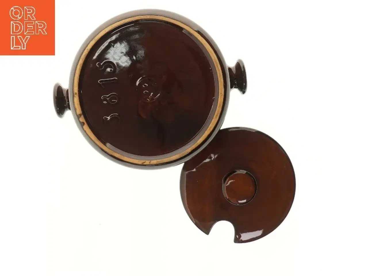 Billede 2 - Rheinsberger keramisk grydeskål med låg (str. Ø 18 cm)