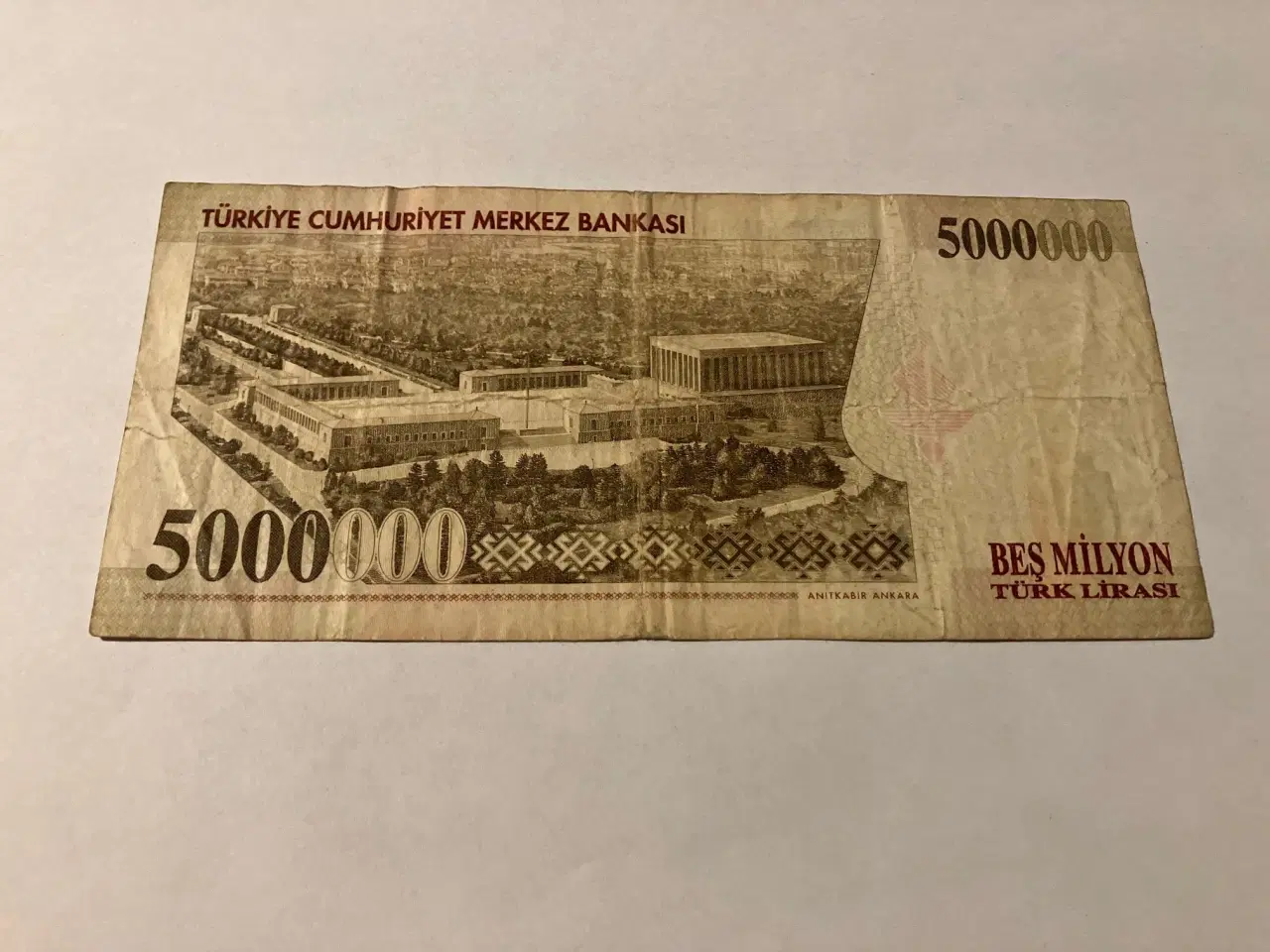 Billede 2 - 5.000.000 Lira Turkey