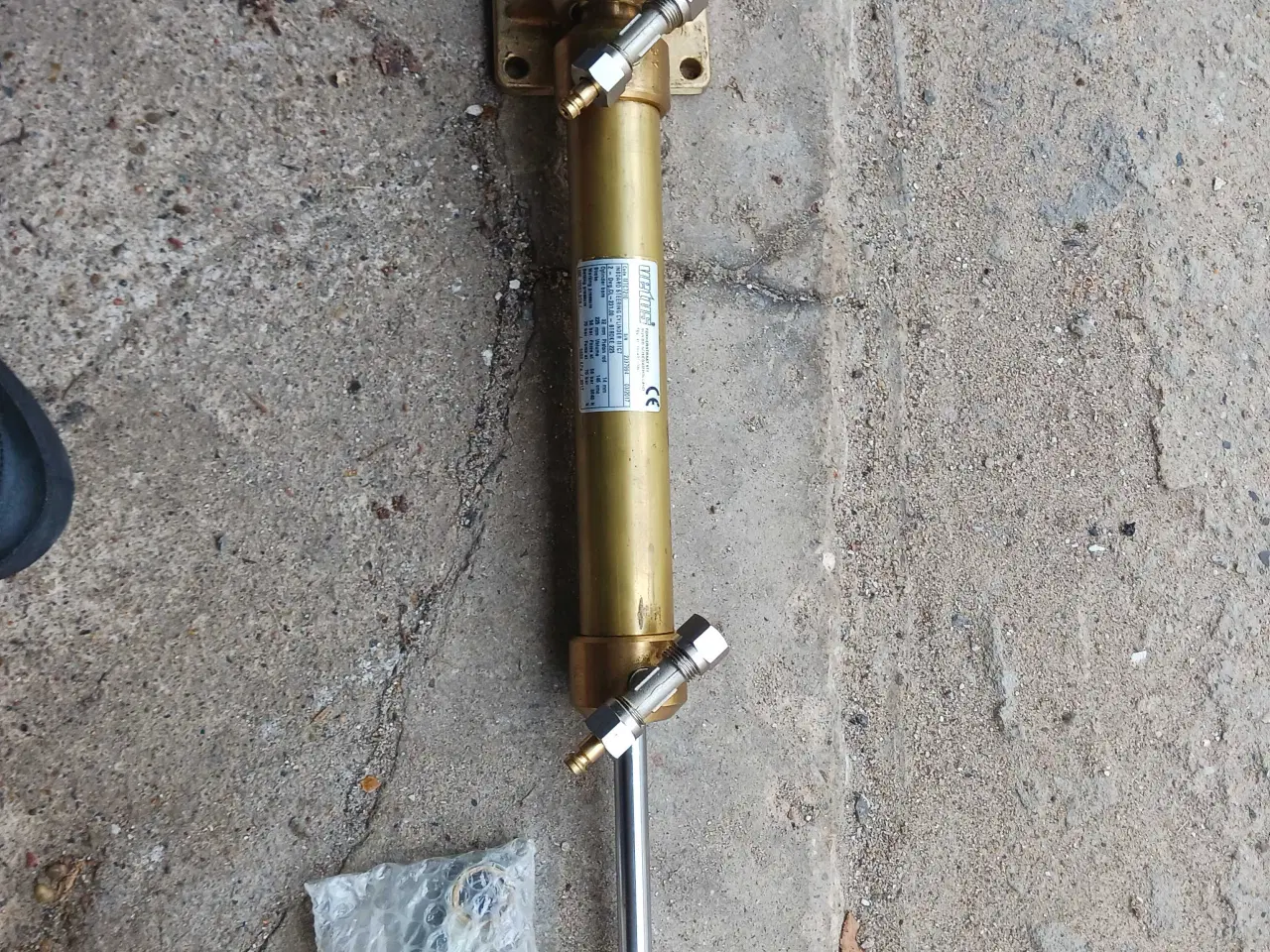 Billede 3 - Hydraulisk styring komplet indenbords